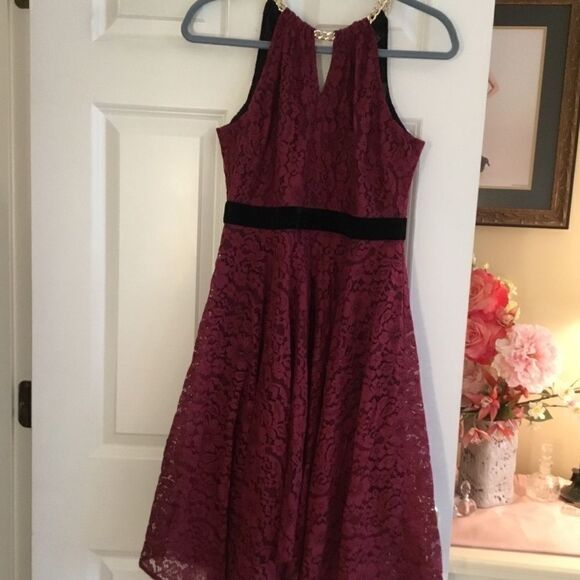 NWT Thalia Sodi Chain Neck Lace Dress Sz Small - Picture 3 of 11